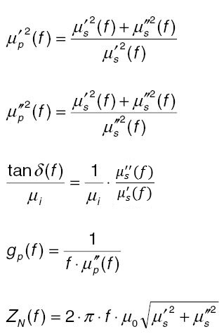 Complex formulae