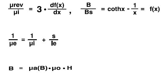 DC BIAS formulae